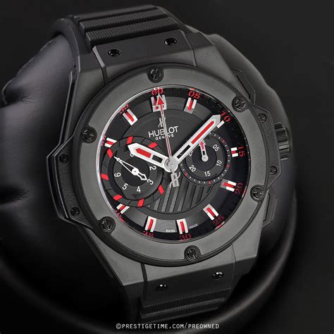 Hublot King Power black magic foudroyante 